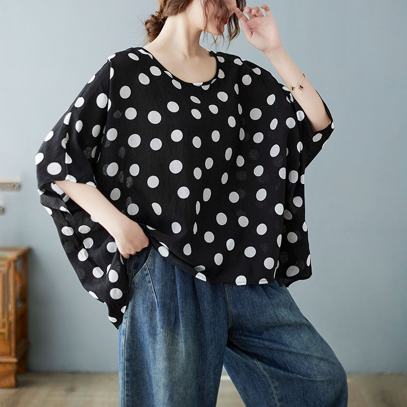 Summer Plus Sizes Short Sleeves Blouses Shirts