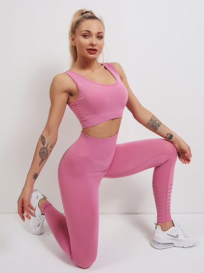 Sexy Running Tank Tops & Yoga Leggings