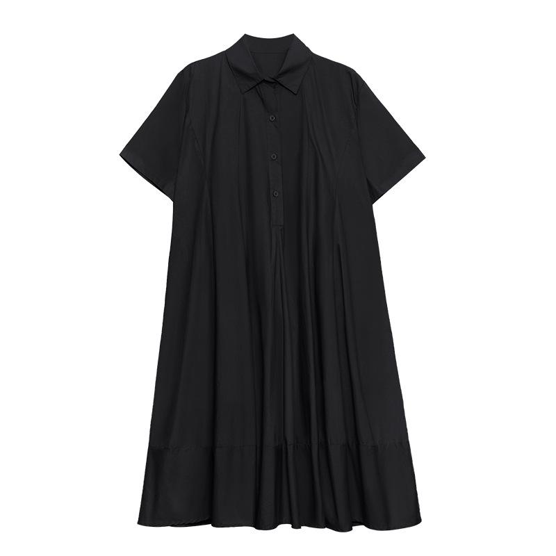 Classy Summer Short Sleeves Loose Dresses-STYLEGOING