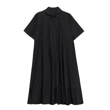 Classy Summer Short Sleeves Loose Dresses-STYLEGOING