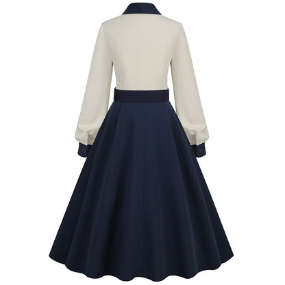 Vintage Long Sleeves Fall Dresses