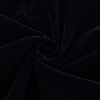 Women Puff Sleeves Black Fall Short Dresses