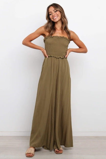 Strapless Summer Casual Jumpsuits for Women