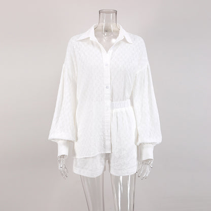 Casual Designed Shirts & Shorts Summer Outfits
