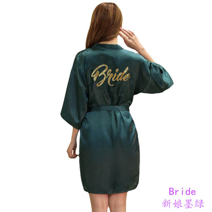 Women Wedding Bride Summer Night Gown