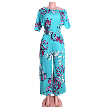 Sexy One Shoulder Women Jumpsuits