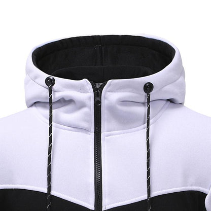 Casual Fall Men Hoody Sports Suits-STYLEGOING