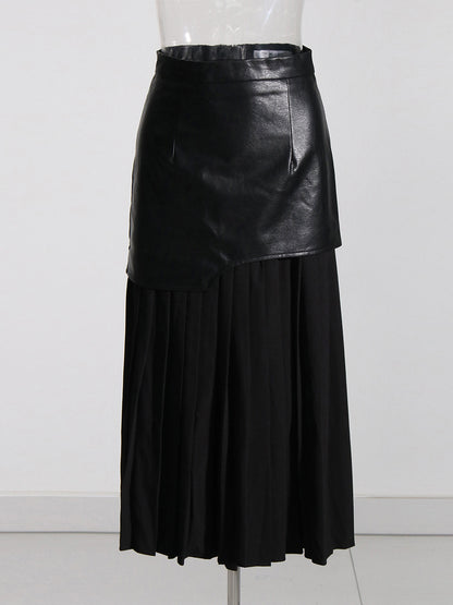 Designed Personality High Waist Irregular A Line Skirts