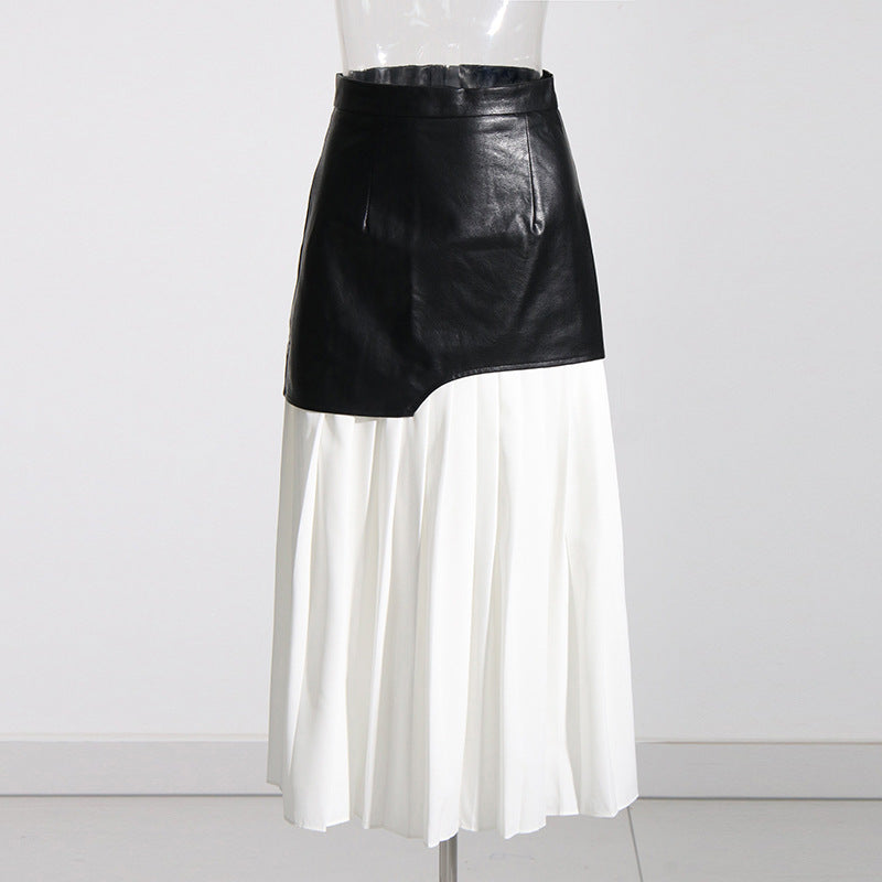 Designed Personality High Waist Irregular A Line Skirts