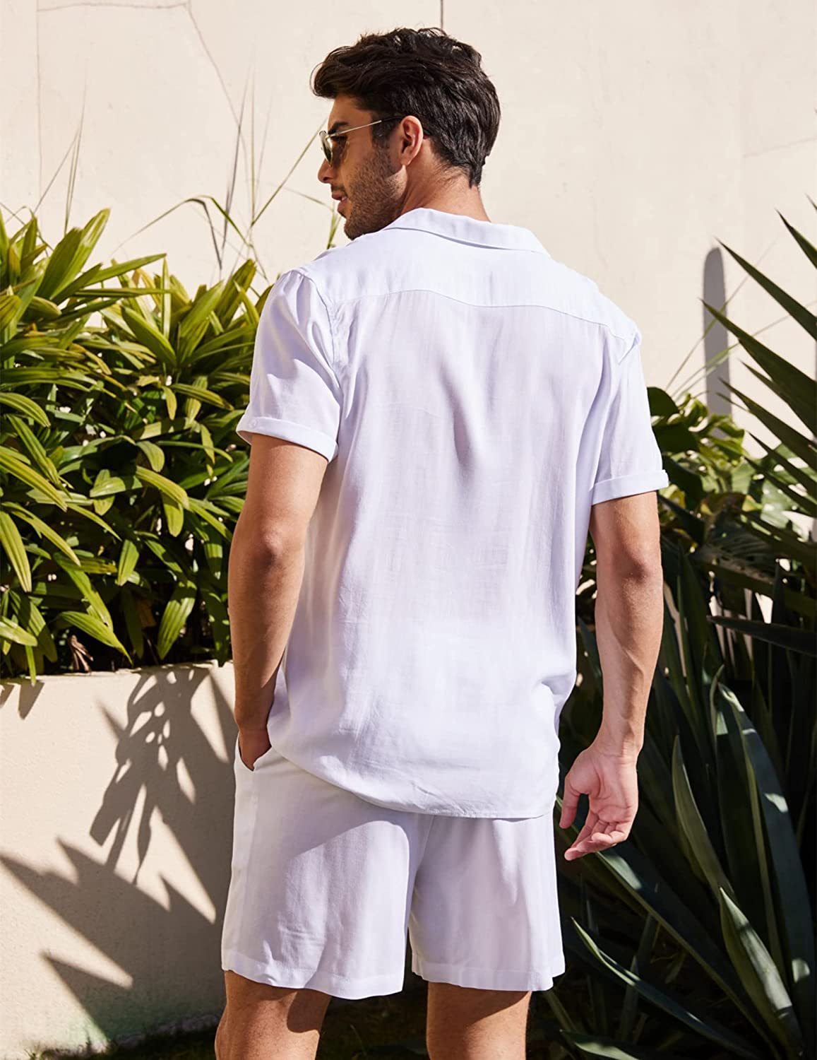 Casual Summer Men's Short Sleeves T Shirts and Shorts