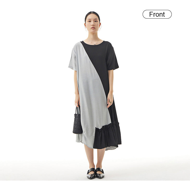 Casual Plus Sizes Irregular Dresses