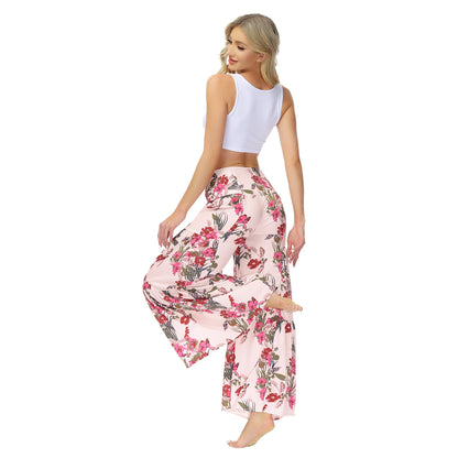 Casual Dyed Trumpet Pants for Women