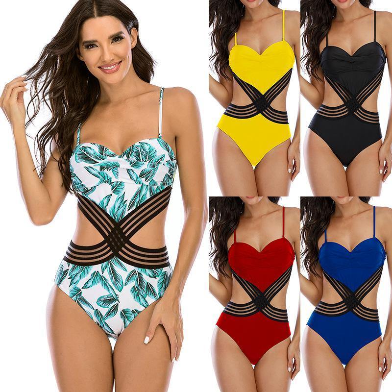 Sexy Summer Beach One Piece Swiming Suits-STYLEGOING