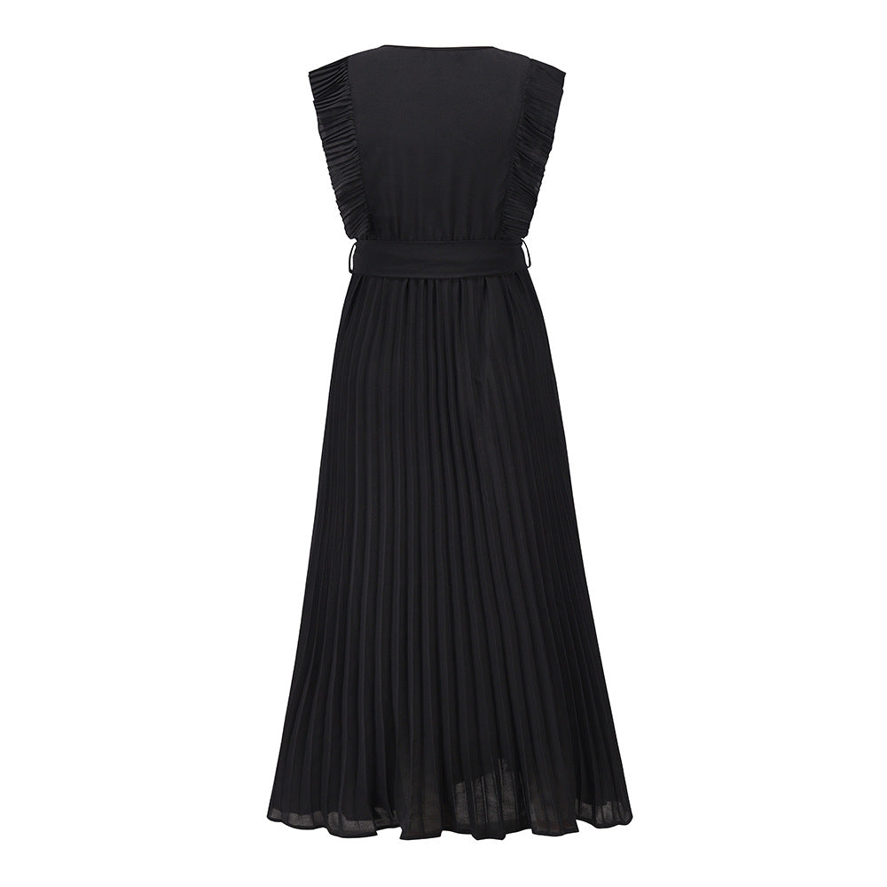 Casual Chiffon Sleeveless Women Long Maxi Dresses