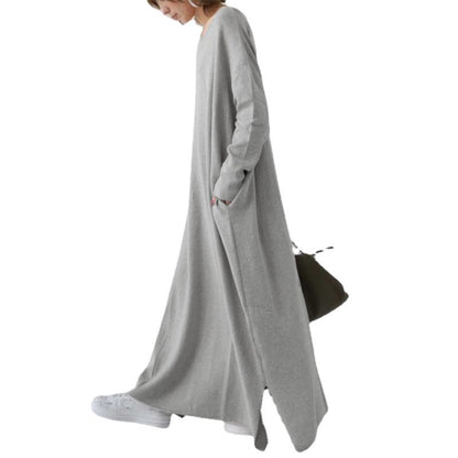 Casual Women Long Cozy Dresses