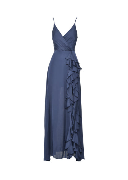 Summer High Waist Ruffled Long Dresses for Women