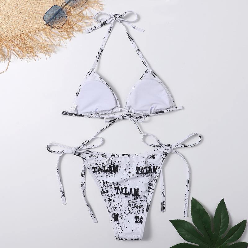 Summer Print Beach Bikini Swiming Suits-STYLEGOING