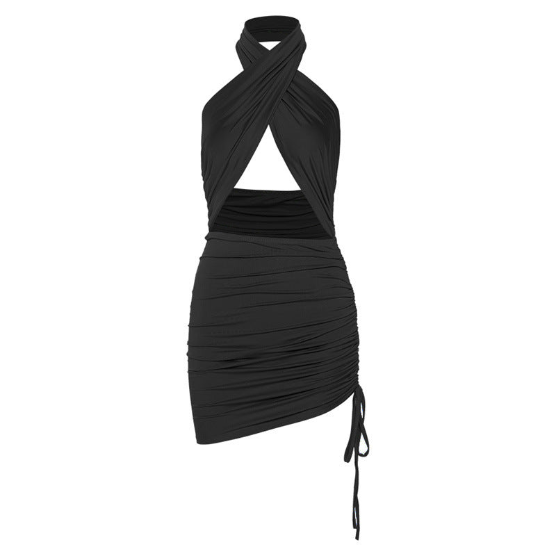 Sexy Halter Backless Summer Bodycon Dresses