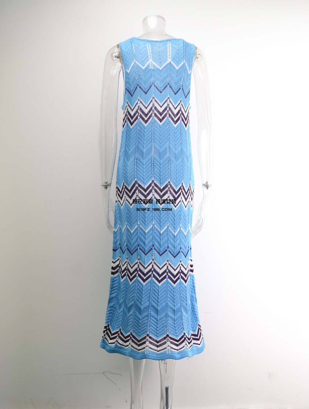 Sexy Women Summer Knitting Long Beach Dresses