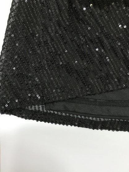 Sexy Sequined Party Little Black Dresses