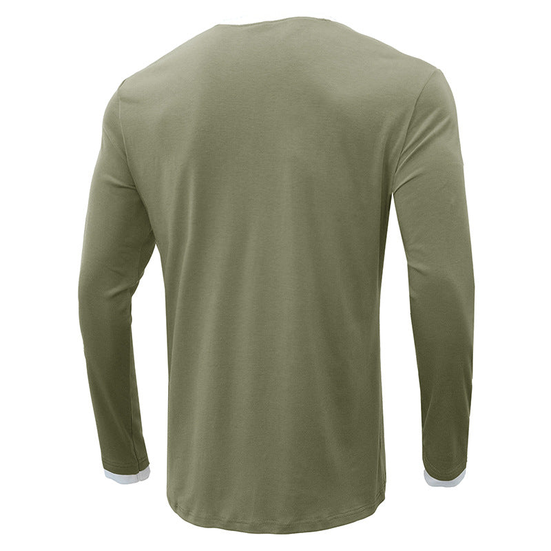 Leisure Fall  Long Sleeves T Shirts for Men
