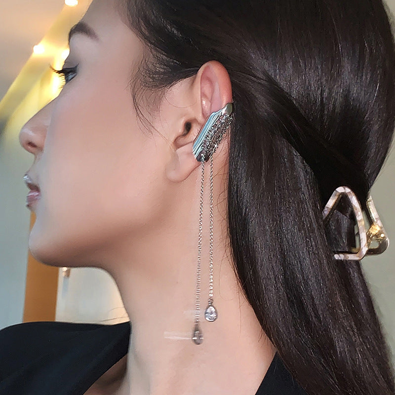 Fashion Tassels Ziron Designed Drop Earrings for Women