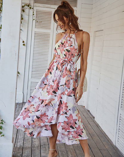Sexy Halter Women Casual Summer Holiday Dresses