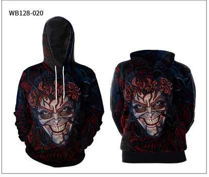 Hip Hop Style Women Plus Sizes Hoodies for Halloween