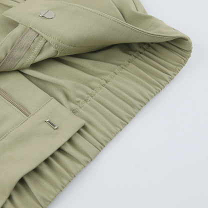 Summer Casual High Waist Women Wide Leg Pants