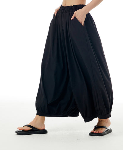 Summer Casual Plus Sizes Wide Legs Pants