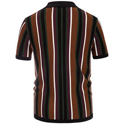 Striped Summer Striped Men T Shirts