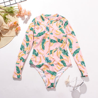 Sexy Long Sleeves One Piece Swimsuits