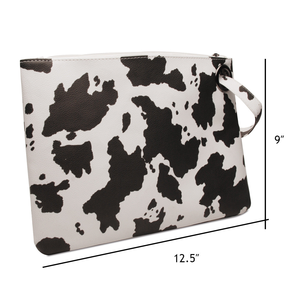 Women Sunflower Print Pu Leather Evening Clutch Bags