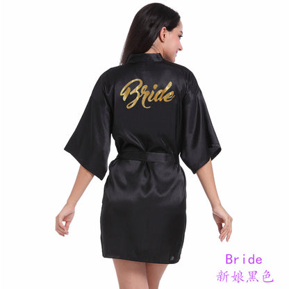 Women Wedding Bride Summer Night Gown