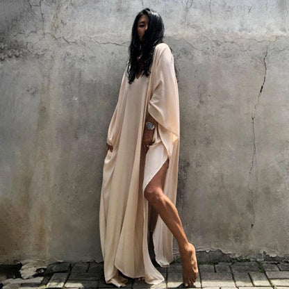 Casual Summer Holiday  Long Romper Cover Up Dresses