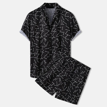 Men's Summer Short Sleeves Tops&Short Pants-STYLEGOING