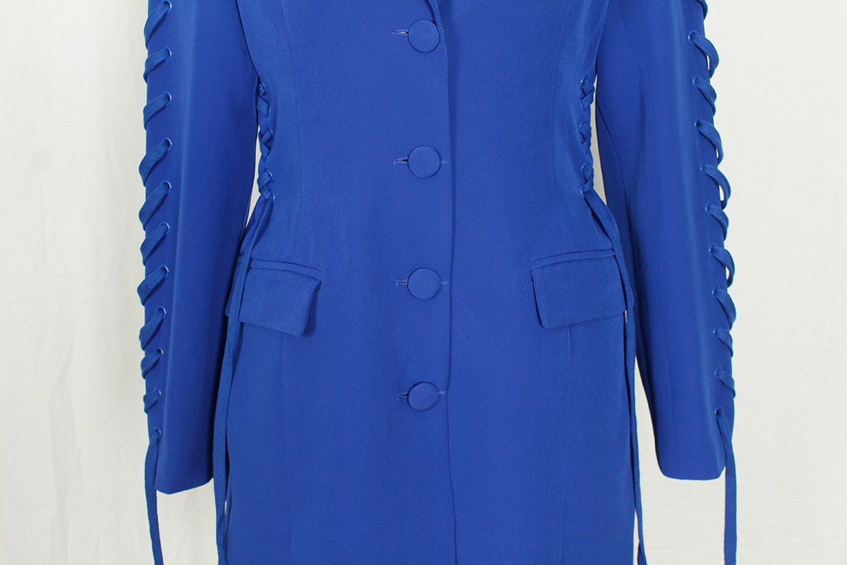 Designed Fall Long Blazers for Women