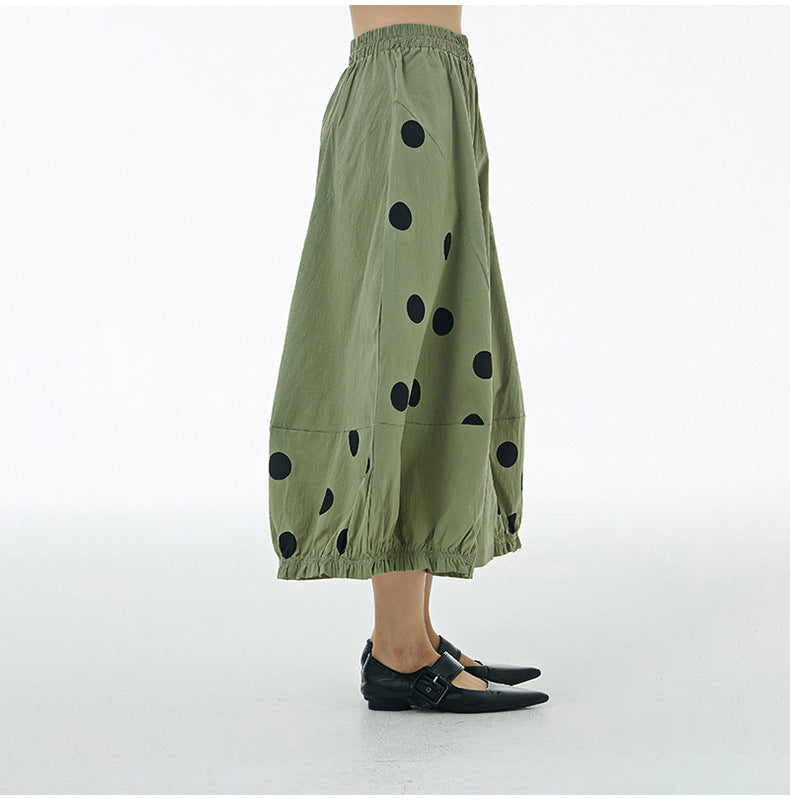 Designed Summer Plus Sizes Wide Legs Pants