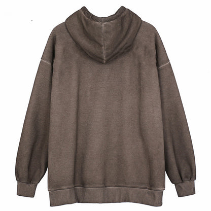 Casual Zipper Street Style Cardigan Hoodies