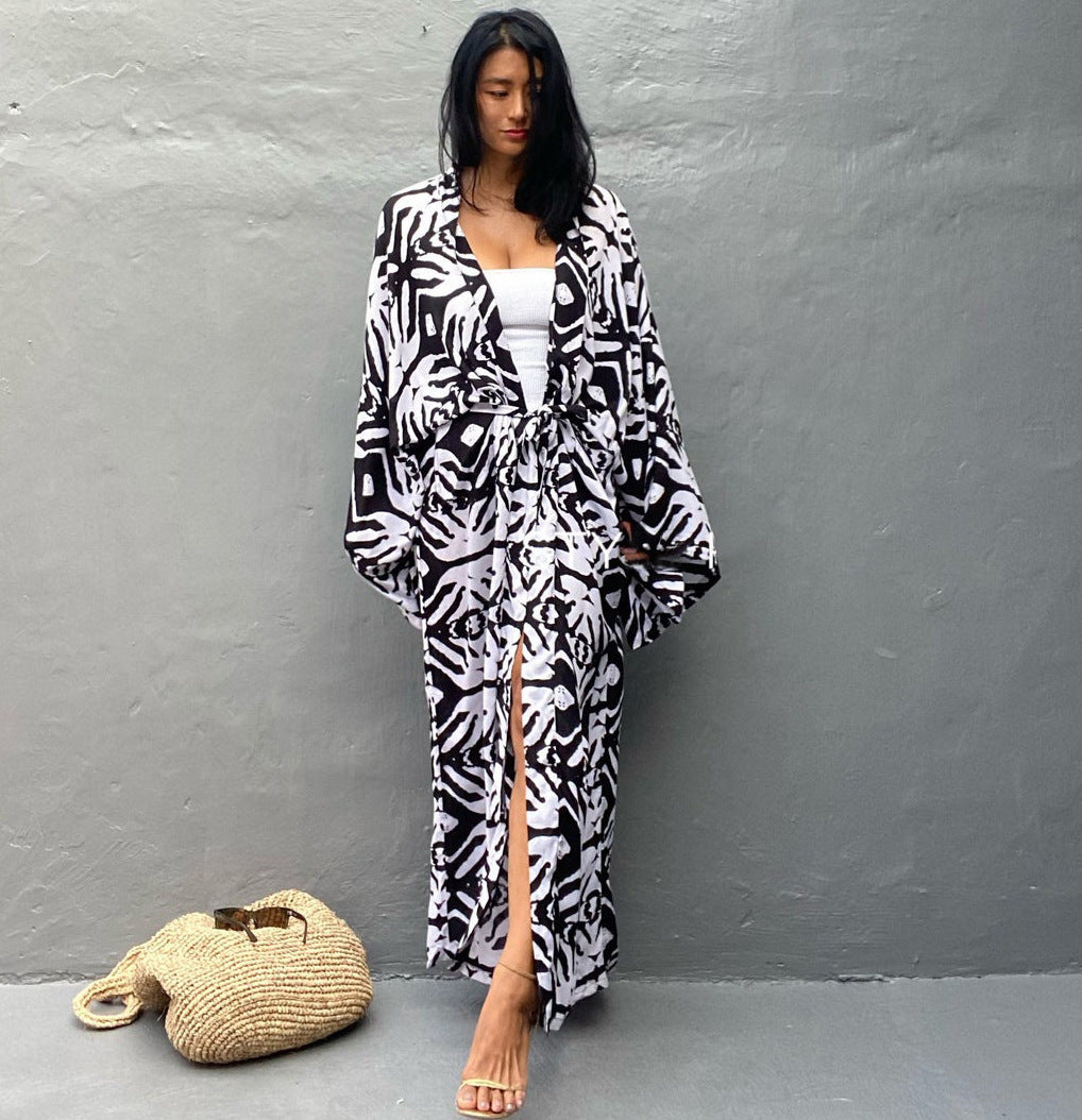 Casual Cotton Holiday Beach Summer Bikini Cover Ups