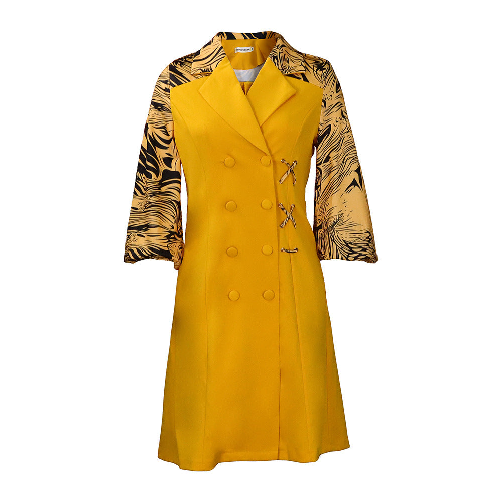 Fashion Plus Sizes Blazer Dresses