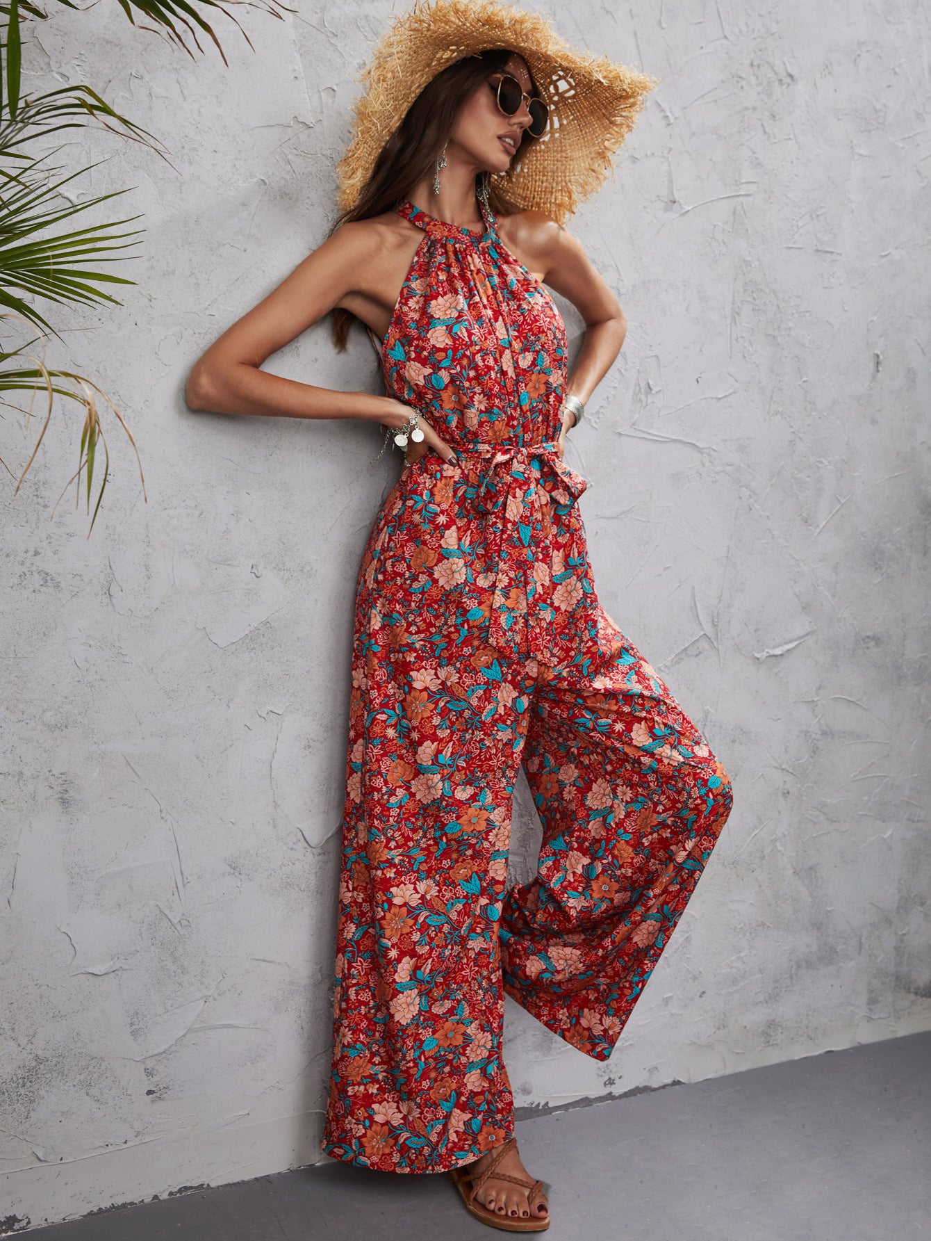 Casual Women Red Jumpsuits&rompers