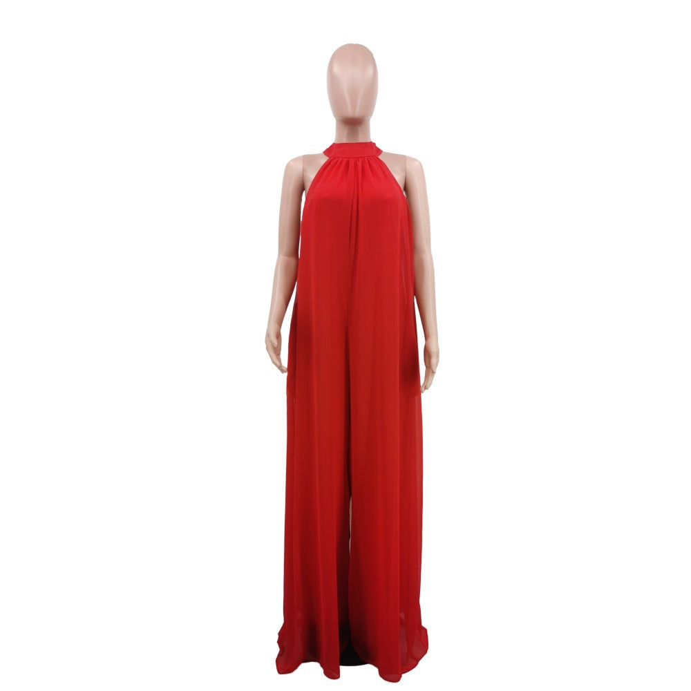 Casual Chiffon Loose Jumpsuits for Women