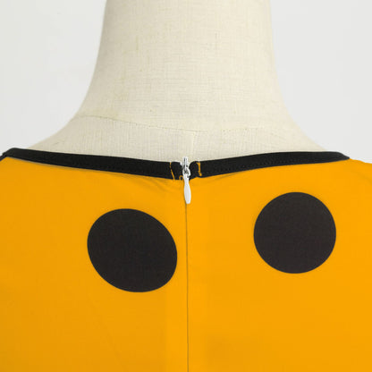 Summer Sleeveless Polka Dot Dresses
