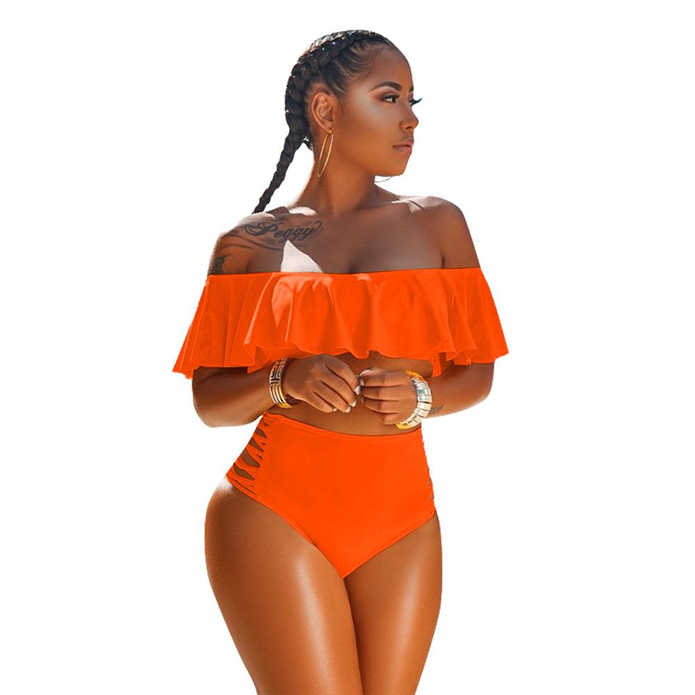 Sexy Off The Shoulder Bikini Swimwear-STYLEGOING