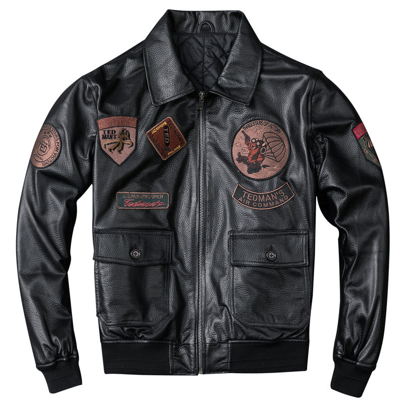Winter Warm Sheep Skin Short Jackets for Men