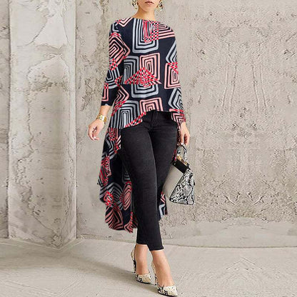 Vintage Asymmetrical Summer Women Dresses