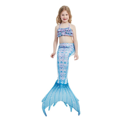 Gorgeous Three Pieces Mermaid Style Swimsuits
