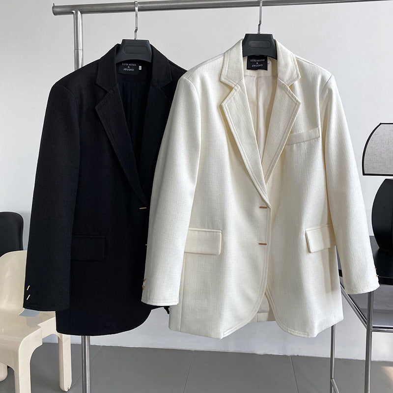 Vintage Elegant Designed Women Blazer Tops