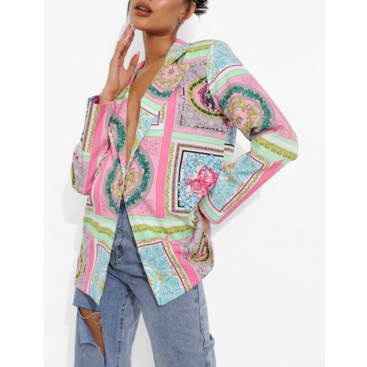 Street Style Women Plus Size Blazers-STYLEGOING